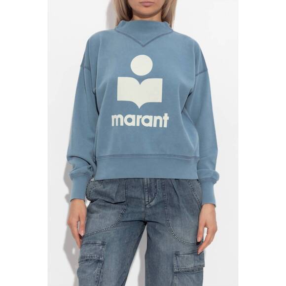 ISABEL MARANT Tops - NEW ISABEL MARANT moby sweatshirt in slate blue/ecru